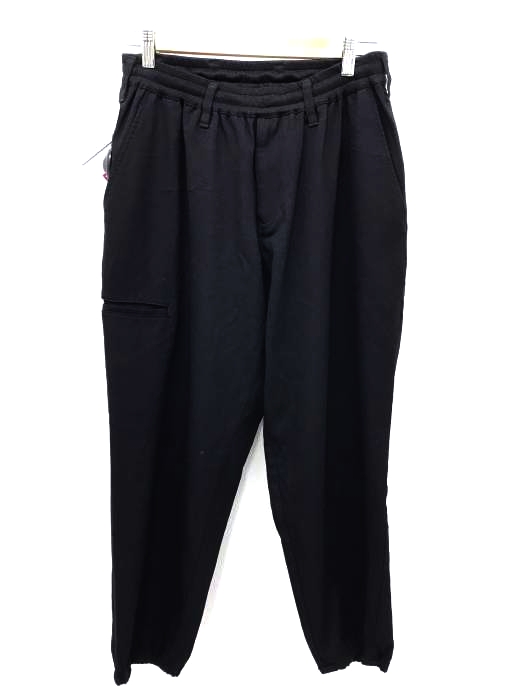 REGULATION yohji yamamoto(レギュレーションヨウジヤマモト) Stretch Twill Easy Drawstring Pants メンズ パンツ