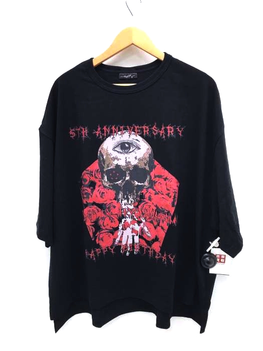 KANIZSA（カニッツァ） KANIZSA×SUSU 5th Anniversary T-shirt グラフィック Tシャツ メンズ トップス