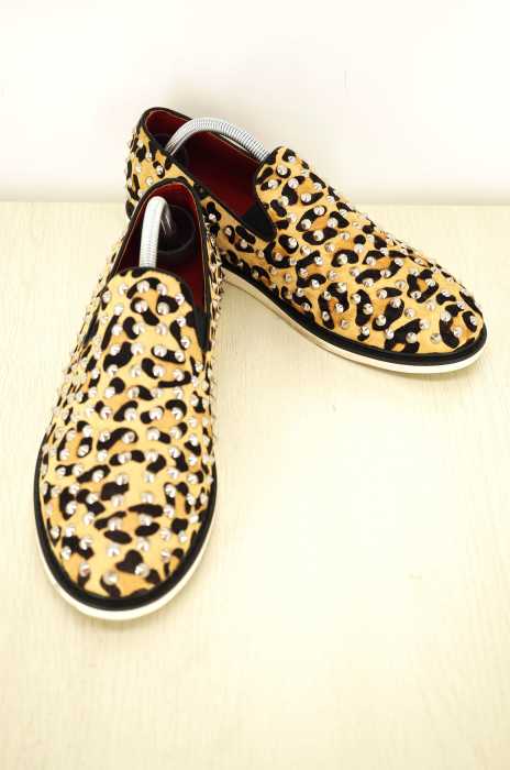 LOVELESS HARRIS BROWN スダッズ　レオパード　スリッポン LOVELESS HARRIS BROWN スダッズ レオパード スリッポン