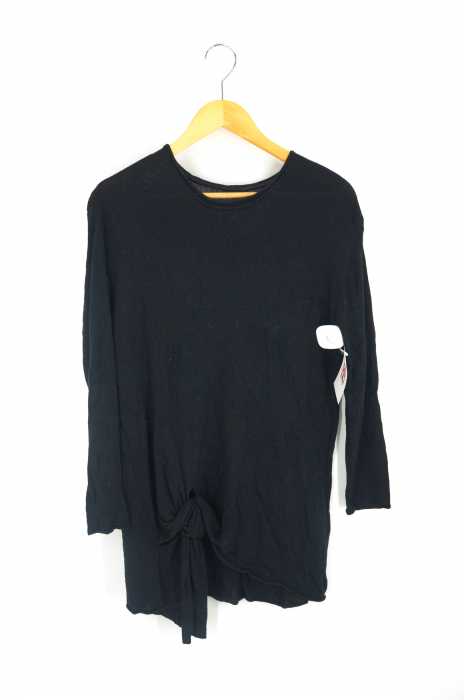 YOHJI YAMAMOTO NOIR (ヨウジヤマモトプリュスノアール) シルク混ロングニット レディース トップス