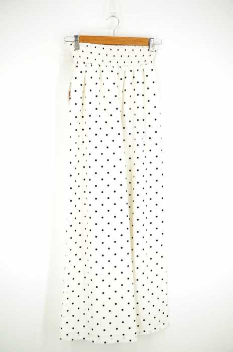lilLilly（リルリリー） ドットワイドパンツ レディース パンツ