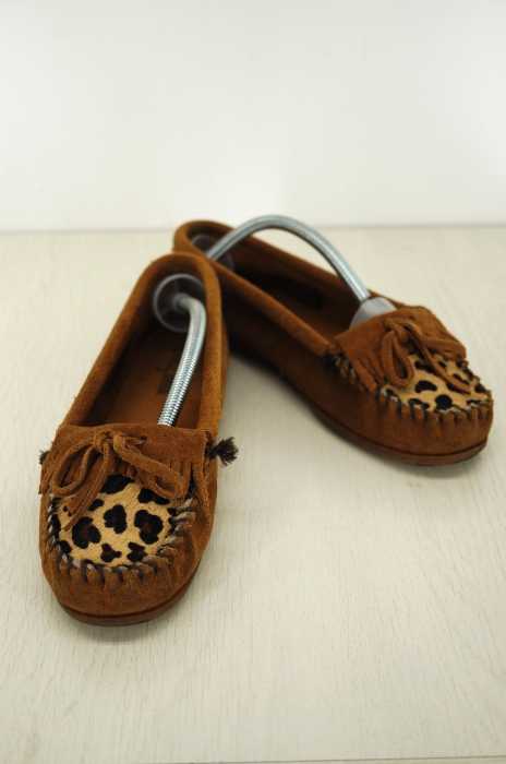 Minnetonka （ミネトンカ） LEOPARD KILTY MOC レディース シューズ