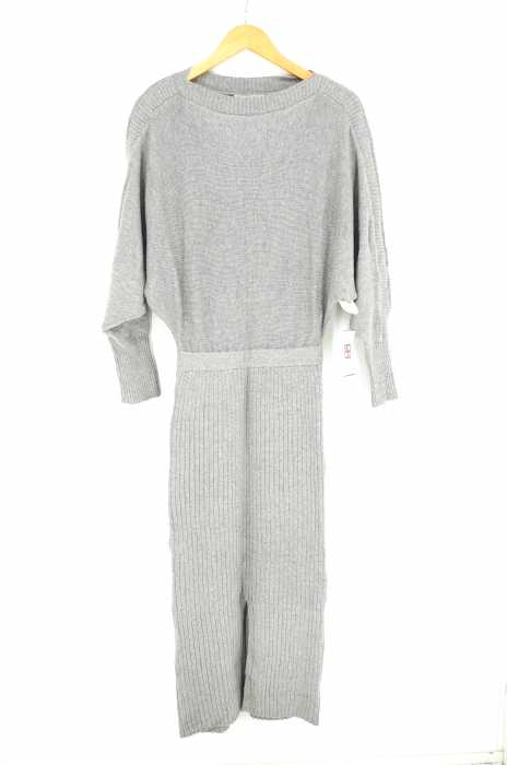 moussy （マウジー） BOAT NECK KNIT DRESS レディース ワンピース