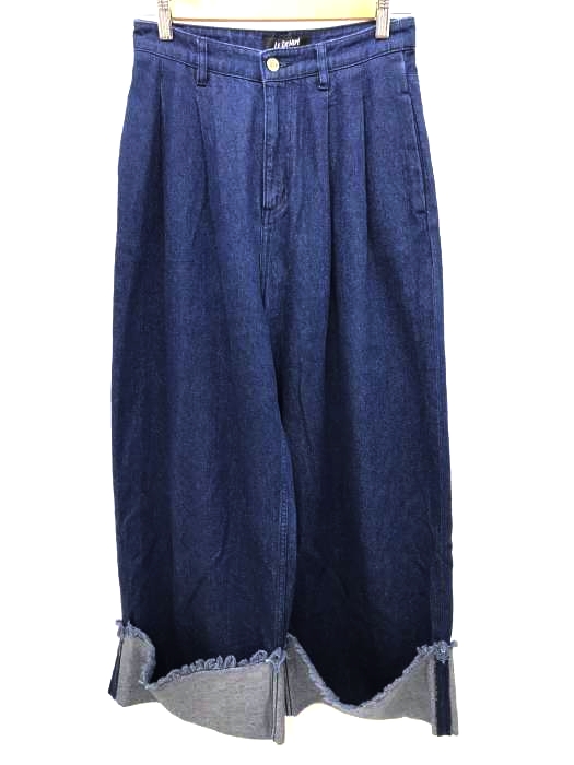 IENA SLOBE(イエナスローブ) LE DENIM ロールアップワイドデニム レディース パンツ