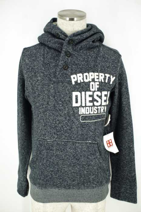 DIESEL (ディーゼル) プリントプルオーバーパーカー メンズ トップス