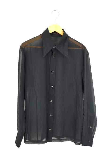 5351 POUR LES HOMMES（ゴーサンゴーイチプールオム） シースルーシャツ メンズ トップス