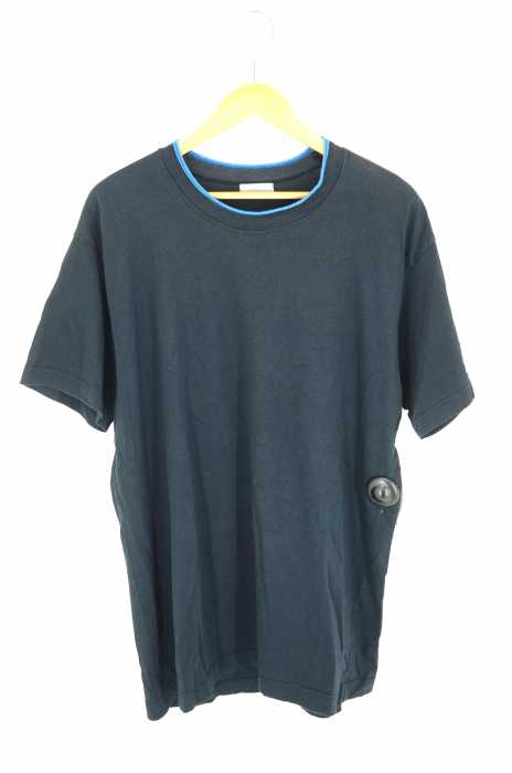 COMME des GARCONS HOMME (コムデギャルソンオム) AD1996 96AW 襟切替オーバーサイズ半袖Tシャツ メンズ トップス