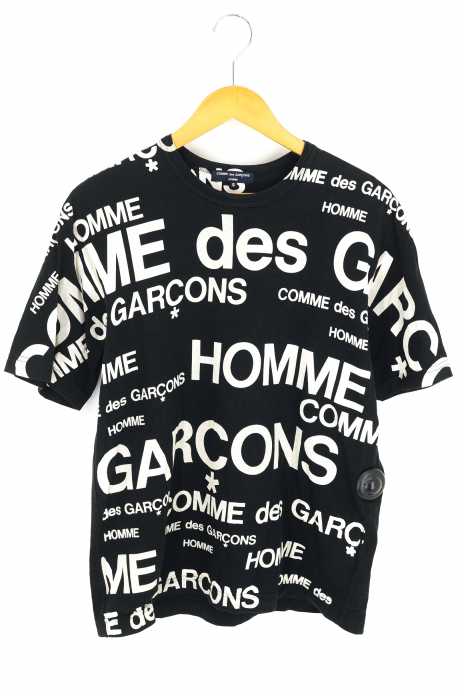 COMME des GARCONS HOMME （コムデギャルソンオム） AD2006 07SS ロゴ総柄半袖Tシャツ メンズ トップス