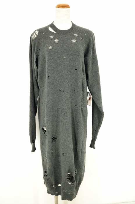 Maison Martin Margiela （メゾンマルタンマルジェラ） 1 　ディストレスド ニットワンピース レディース トップス