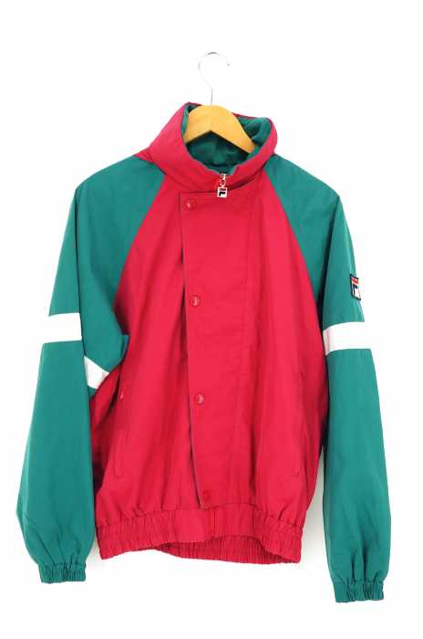 FILA (フィラ) 2WAY フーデッドトラックジャケット レディース アウター