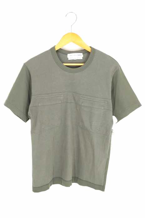 COMME des GARCONS SHIRT（コムデギャルソンシャツ） S11 03SS  インサイドポケットデザインメッシュTシャツ メンズ トップス