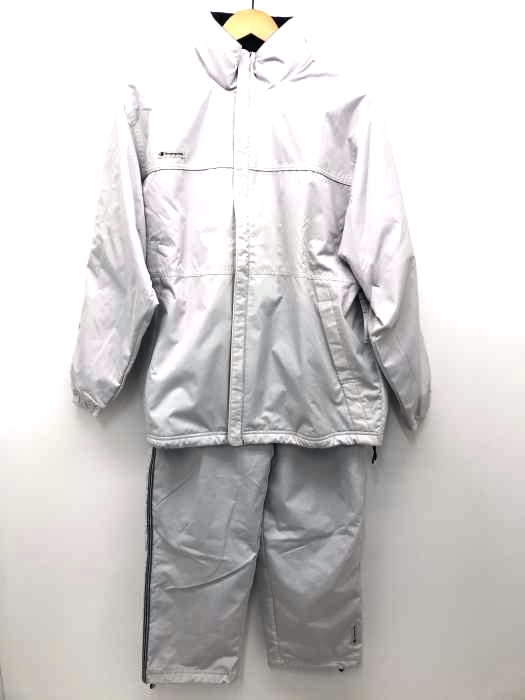 Champion（チャンピオン） ナイロン ジップアップラインジャージ ラインパンツ メンズ セットアップ