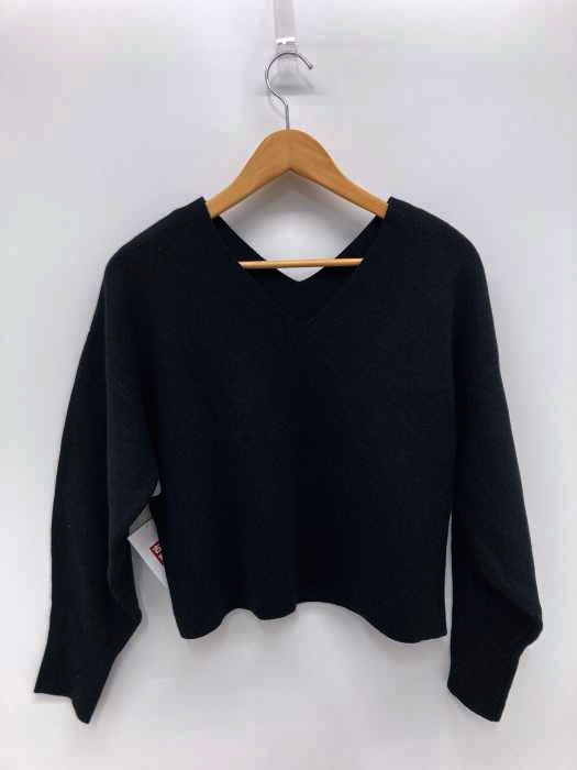 MURUA（ムルーア） ルーズVネックパフニット レディース トップス
