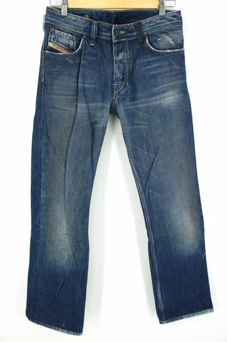 DIESEL （ディーゼル） ロゴタグストレートデニムパンツ レディース パンツ