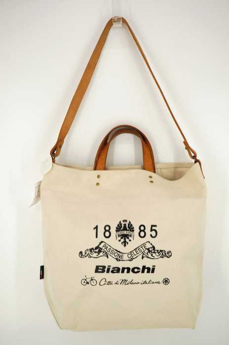 Bianchi （ビアンキ） 2WAYトートキャンバスバッグ メンズ バッグ