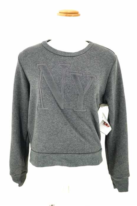 dazzlin （ダズリン） 15AW NYロゴ裏起毛スウェットプルオーバー レディース トップス