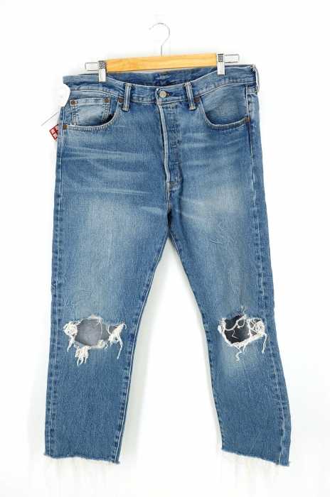 Levi's (リーバイス) 501CT クラッシュデニムパンツ メンズ パンツ