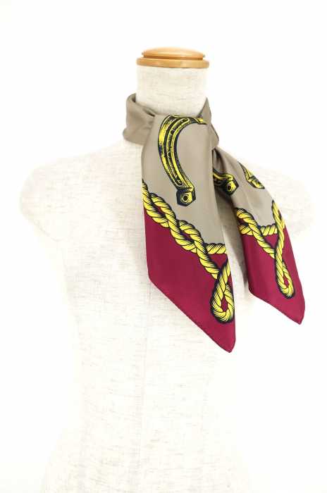 MISTER GENTLE MAN(ミスタージェントルマン) SCARF 乗馬デザインスカーフ メンズ ファッション雑貨