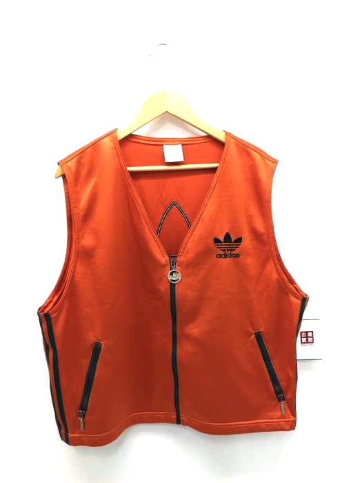 adidas（アディダス） デサント製 バックトレフォイルジャージーベスト メンズ トップス