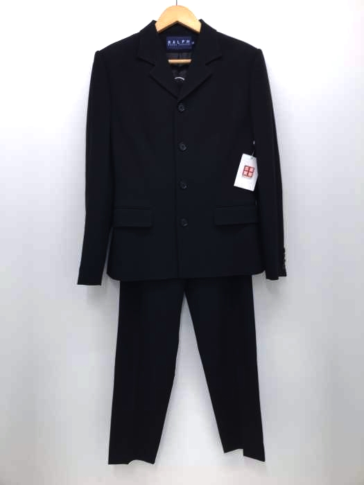 RALPH RALPH LAUREN(ラルフローレン) レーヨン混ウールセットアップ 4Bジャケット サイドジップスラックス レディース セットアップ