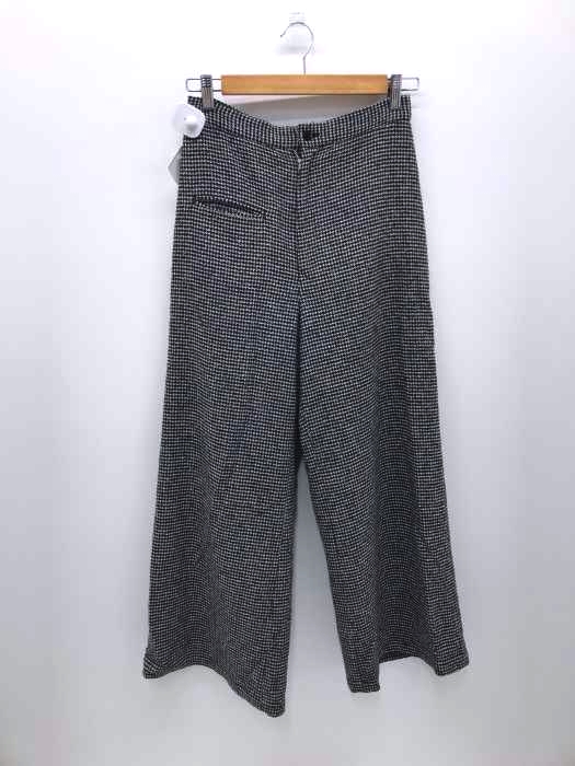 Ys（ワイズ） 千鳥格子柄 ワイドフレアパンツ レディース パンツ