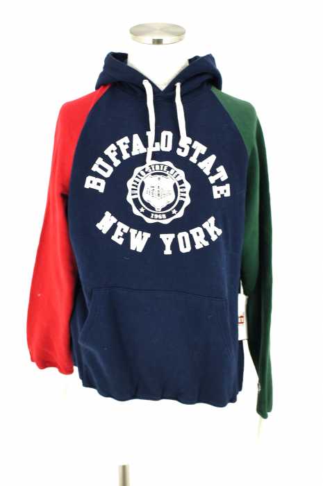 Champion （チャンピオン） 切替プルオーバースウェットパーカー メンズ トップス