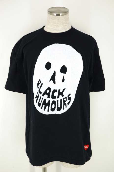 BEAMS T （ビームスティー） BLACK HUMOURS プリントTシャツ メンズ トップス
