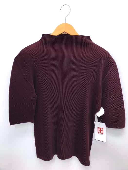 PLEATS PLEASE ISSEY MIYAKE（プリーツプリーズイッセイミヤケ） プリーツハイネックカットソー レディース トップス