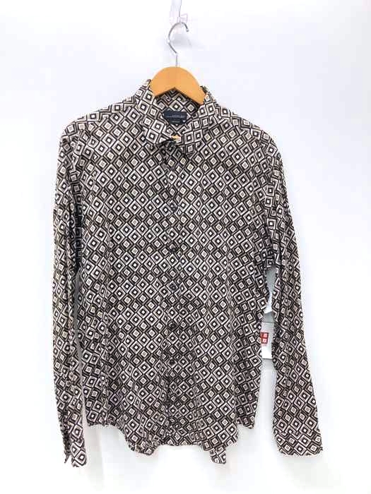 ZARA MAN（ザラマン） 総柄コットンシャツ メンズ トップス