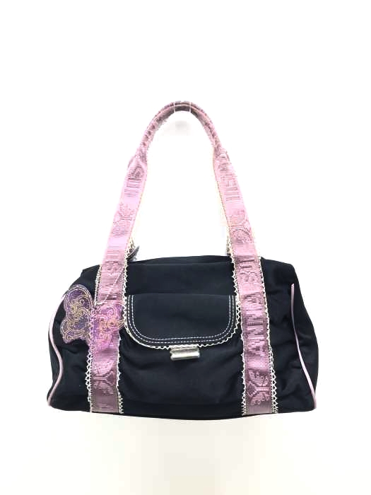 ANNA SUI（アナスイ） ロゴデザイン ナイロンハンドバッグ レディース バッグ