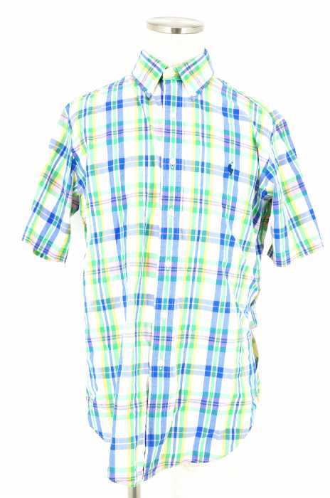 RALPH LAUREN （ラルフローレン） チェック柄ボタンダウンロングシャツ メンズ トップス