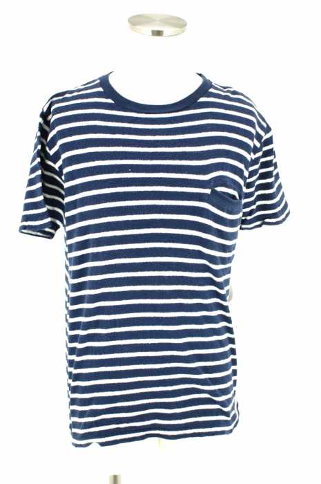 BEAUTY & YOUTH UNITED ARROWS （ビューティーアンドユースユナイテッドアローズ） ボーダーパイルポケットTシャツ メンズ トップス