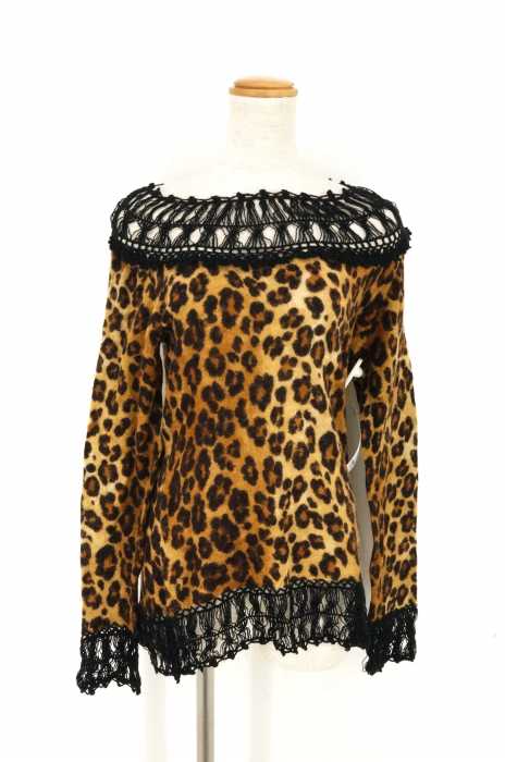 HYSTERIC GLAMOUR （ヒステリックグラマー） レオパードニットセーター レディース トップス