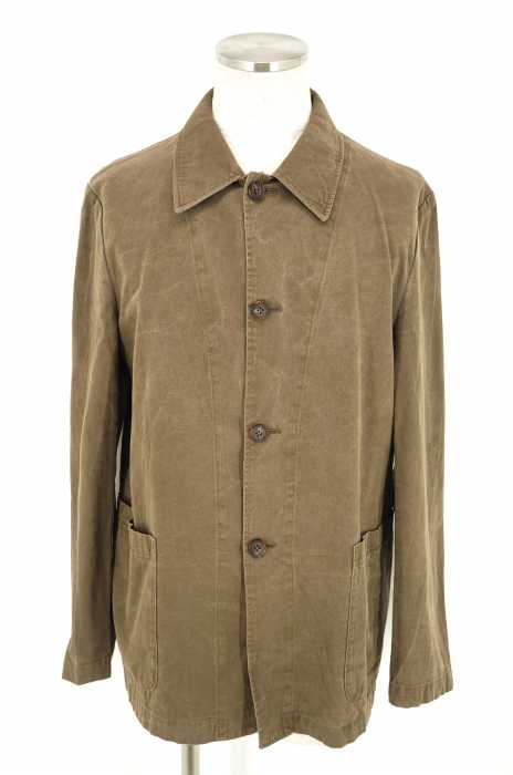 Yohji Yamamoto D'URBAN A.A.R （ヨウジヤマモト　ダーバン　アール） 加工コットンジャケット メンズ アウター