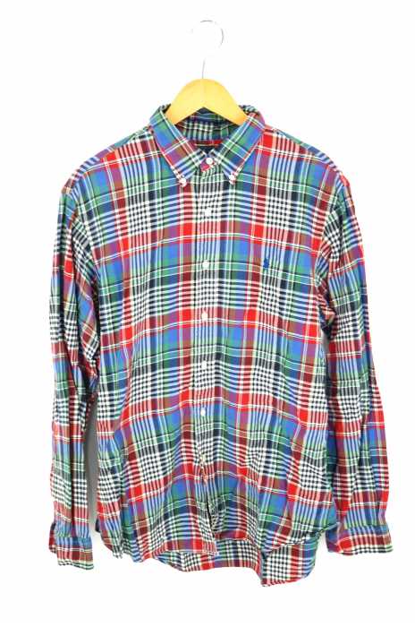 RALPH LAUREN （ラルフローレン） チェックボタンダウンシャツ メンズ トップス