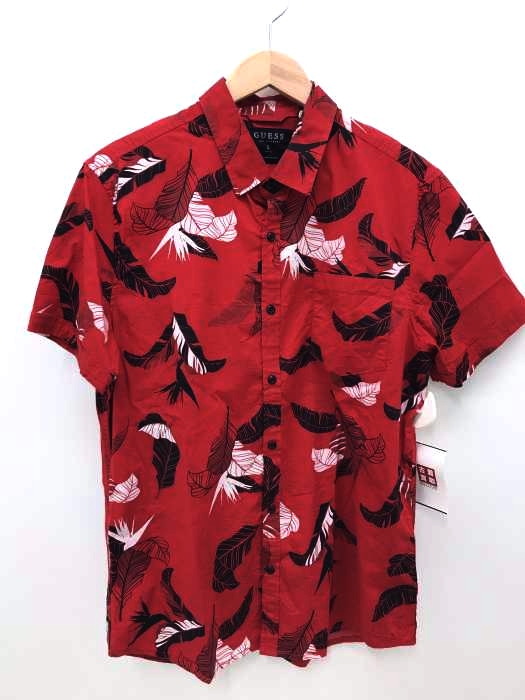 GUESS(ゲス) コットンアロハシャツ メンズ トップス