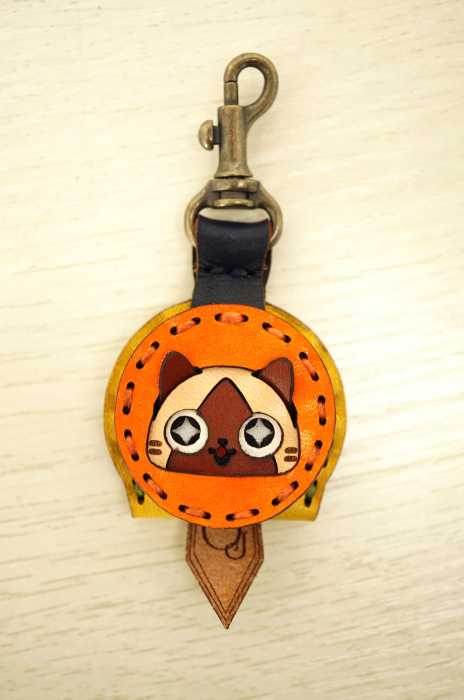 Ojaga design × AIROU （オジャガデザイン×アイルー） ネコキャラクターキーキャップ メンズ ファッション雑貨