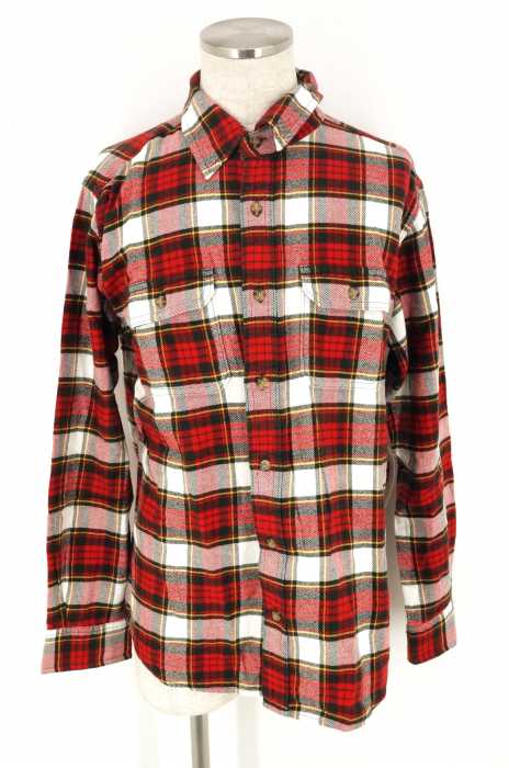 Eddie Bauer （エディーバウアー） コットンチェックシャツ メンズ トップス