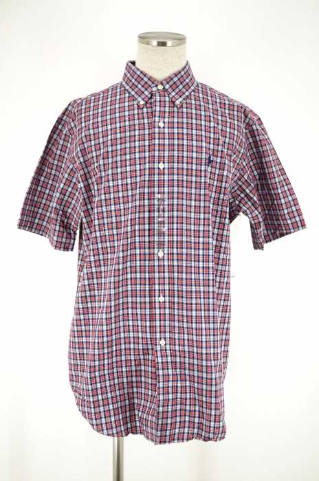 RALPH LAUREN(ラルフローレン) CLASSIC FIT 半袖チェックシャツ メンズ トップス