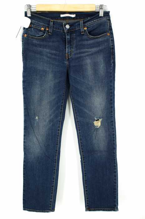 Levi's × BOYFRIEND (リーバイス × ボーイフレンド) ダメージ加工デニムパンツ レディース パンツ