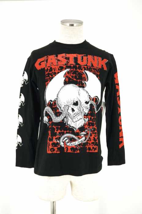 GASTUNK X FUUDOBRAIN (ガスタンク フウドブレイン ) スカルプリント メンズ トップス