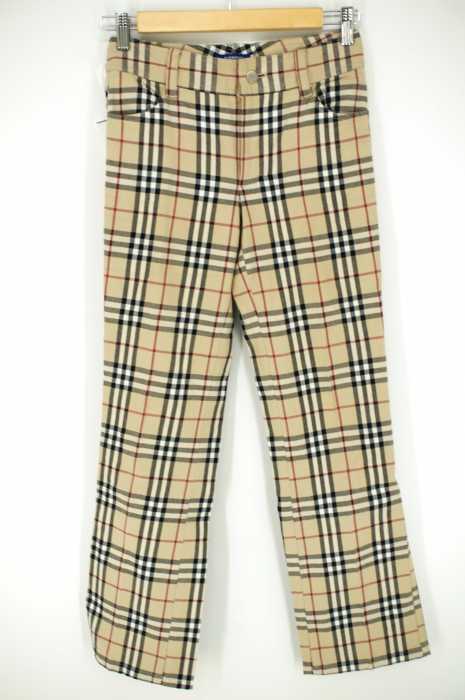 BURBERRY BLUE LABEL (バーバリーブルーレーベル) チェック柄パンツ レディース パンツ
