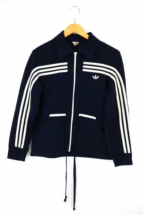 adidas （アディダス） 80S-90S ビンテージ 万国旗タグ ウールトラックジャケット メンズ トップス