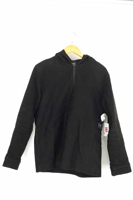 A.P.C. （アーペーセー） 裏フリースモールスキンフーデッドブルゾン メンズ アウター