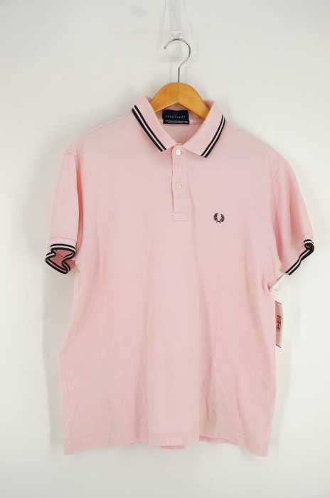 FRED PERRY（フレッドペリー） 鹿の子地刺繍ポロシャツ メンズ トップス