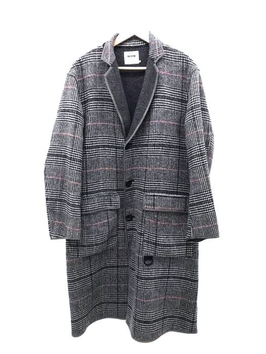 FACTOTUM Homme（ファクトタムオム） 2重織チェック チェスターコート メンズ アウター