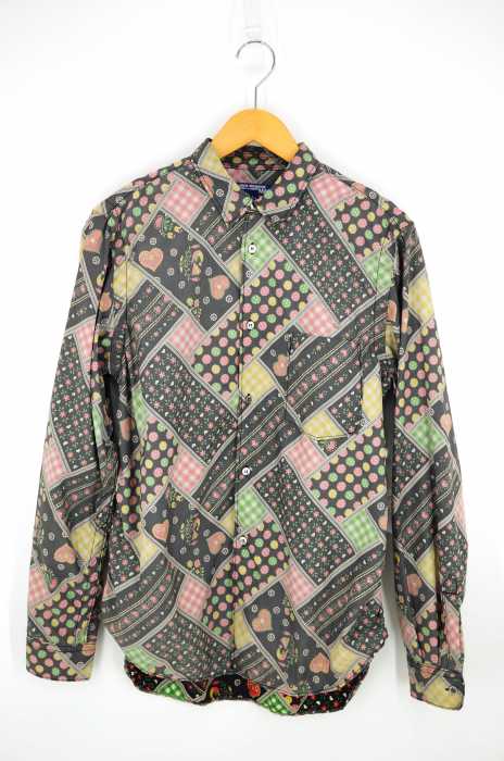 JUNYA WATANABE COMME des GARCONS MAN（ジュンヤワタナベコムデギャルソンマン） AD2004 総柄リバーシブル シャツ メンズ トップス
