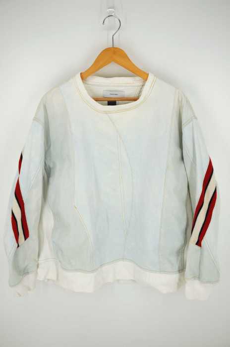 FACETASM （ファセッタズム） XXL DENIM LINE SWEAT SHIRT デニムスウェット メンズ トップス