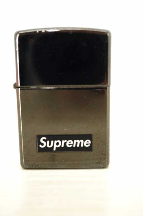 Supreme (シュプリーム) 13AW Ebony Zippo Box Logo メンズ ファッション雑貨
