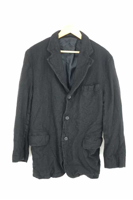 COMME des GARCONS HOMME (コムデギャルソンオム) AD2004 04AW ウール縮絨加工3Bテーラードジャケット メンズ アウター
